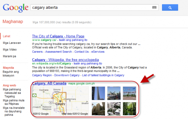 calgary web design - image seo